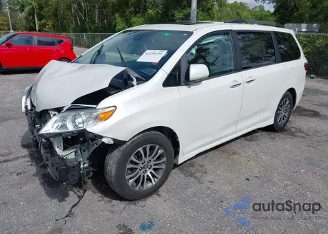 2020 Toyota Sienna Xle из США, поврежденный, VIN 5TDYZ3DC5LS029364